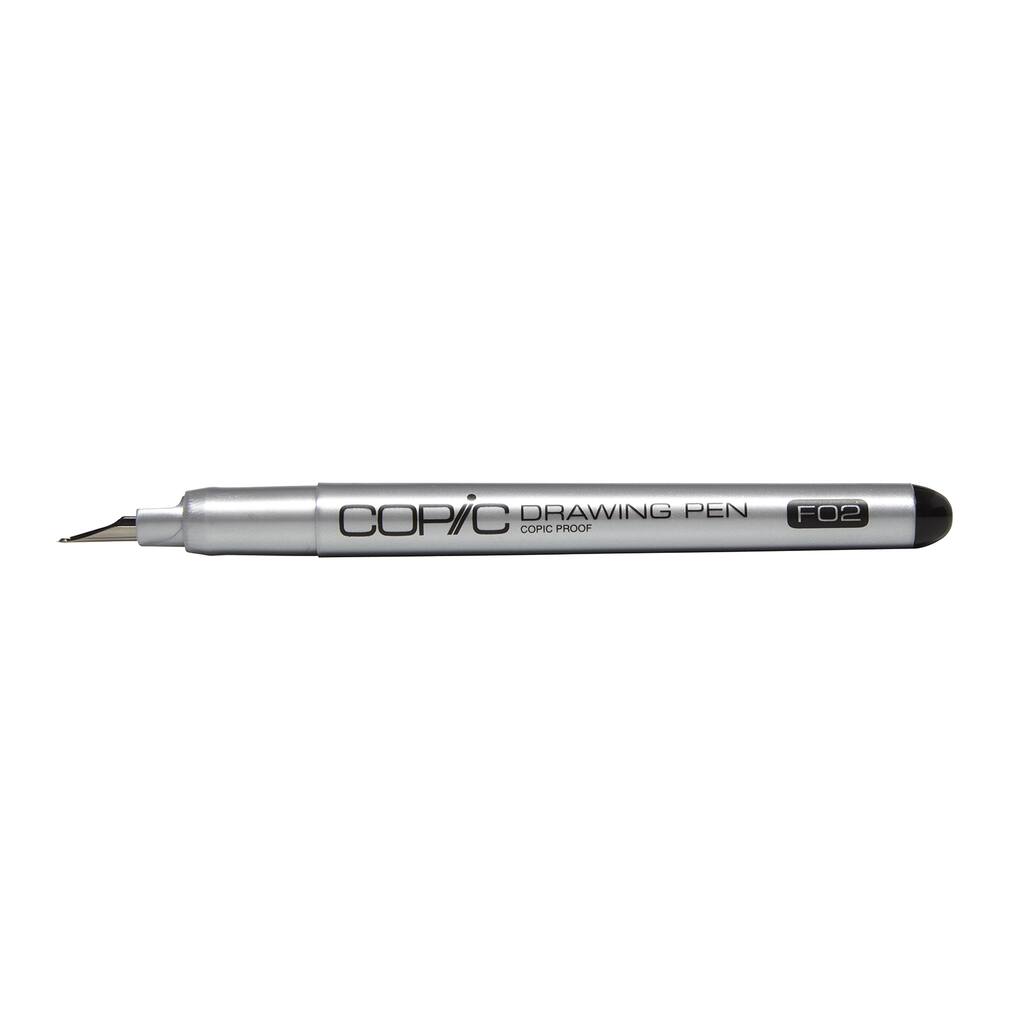 Copic® Drawing Pen, F02 Black